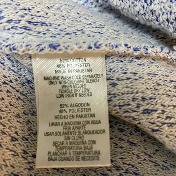 Pacific & Co Nubby Fleece Shirt Oversized Size L - Picture 4 of 4